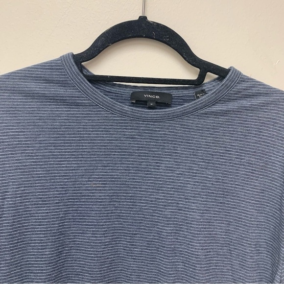 Vince Pinstripe T Shirt - Picture 5 of 11